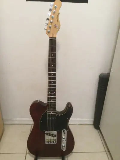 Really nice Tele in great shape. Plays and sounds beautiful with MFD pickups. Better than Fender Mex...