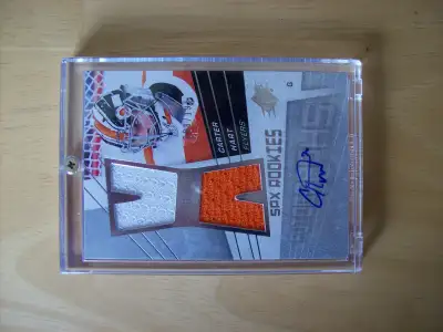 SPX ROOKIES 2 COULEURS, AUTO , CARTER HART DE LAS VEGAS , MINT CONDITION TRÈS BELLE CARTE, SPÉCIAL ;...