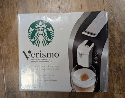 I have a Brand New Starbucks Verismo Coffee Machine for sale. Requires special Starbucks pods, or ca...