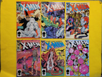 6 The Uncanny X-Men (1984/85) Marvel Comics 186-189, 190-192