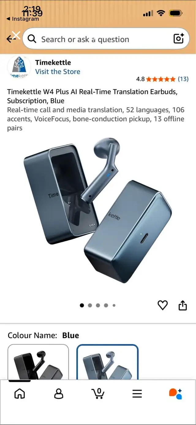 Timekettle W4 Plus AI Translation Earbuds