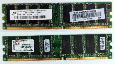 DDR1 RAM MEMORY DESKTOP COMPUTERS VARIOUS MANUFACTURERS, View more