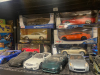 Diecast cars & educational games