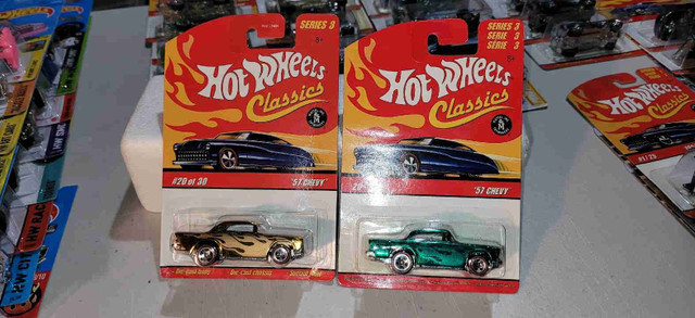 Hot Wheels Classics Series 3, 57 Chevy $3 each in Arts & Collectibles in Barrie
