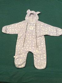 Fleece Snow Suite for infant, One size