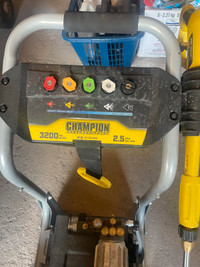 Champion Pressure Washer 3200 PSI