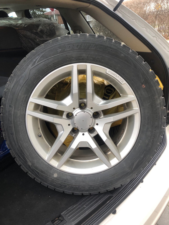  215-60-16 Mercedes  rims and tires in Tires & Rims in City of Toronto - Image 2