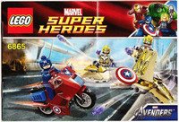 LEGO 6865 Captain America's Avenging Cycle