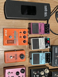 Guitar/ Bass pedals for sale 