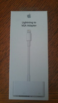 New Apple Lightning to VGA Adapter