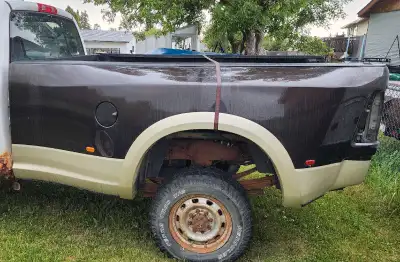 Bumper is install and pug the wires in and go.. the box hasn't seen salt or snow it was a take off.....
