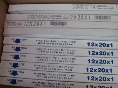 10 furnace filters for sale. accepting cash. $10 Each or $60 for Everything. pickup location is in m...