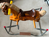Child’s Spring loaded Bouncy Rocking Horse