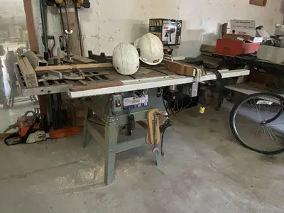 Banc de scie KING avec toupie., View more