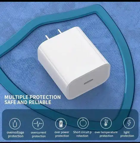 Phone Charger PD 20W Fast Charging Wall Adapter + 3.3FT/100cm in General Electronics in Oakville / Halton Region - Image 3