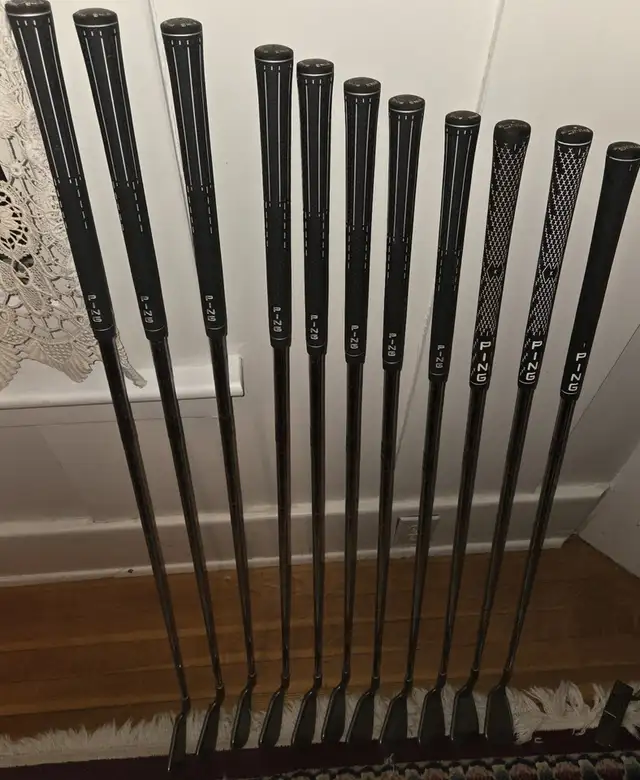 Ping Eye 2 Iron Set....2-LW....Green Dot-Great Shape...11 irons in Golf in Ottawa - Image 6