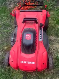 Craftman electric lawnmower