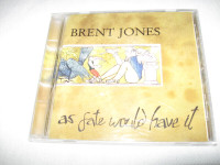 Brent Jones - As Luck Would Have It cd + bonus cd-$5 lot