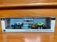M2 Machines chase 1976 ford bronco 1932 roadster r68 hauler toy