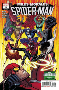 Miles Morales Spider-Man#21  Marvel Comics Garron main 1st print