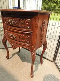 antique end / night / side table French Provincial style (Krug)