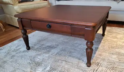 Cherry Wood Coffee Table, View more