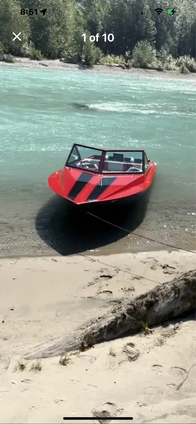 1995 Eagle 18’ Jetboat manufactured in Alberta - NEW Engine is a 383 SBC/GM Create engine ( 400+ HP...