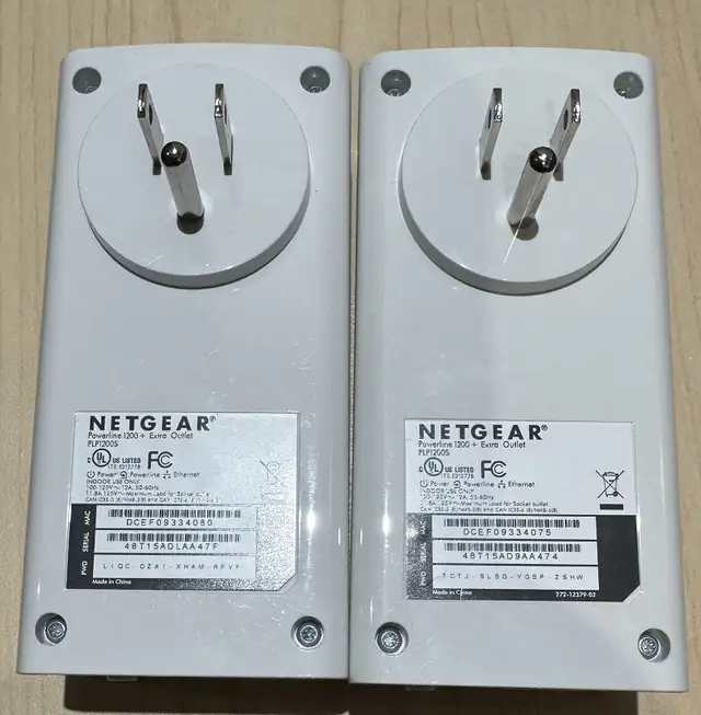 Netgear Powerline Ethernet Adapter Set in Networking in City of Toronto - Image 3