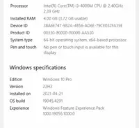 Lenovo ThinkPad E540 i3-4000M, 4 GB, 500 GB, Intel HD 4000, DVDR