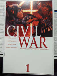 11 Books Civil war Ltd.series 1-8,& Variant Covers 