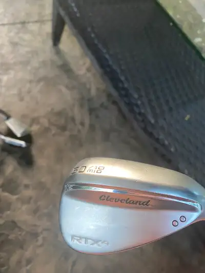 Like new condition, hit a couple times, don’t play anymore so selling Cleveland RTX4 50 degree gap w...