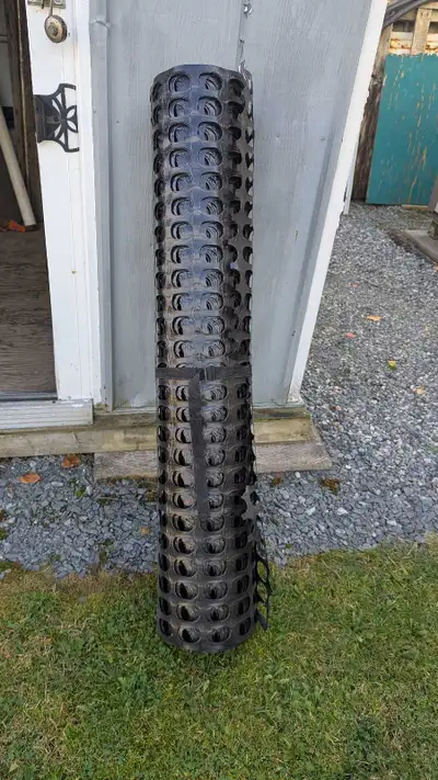 50 feet of used black snow fence $20