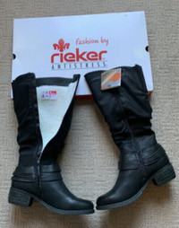 New -Brand New Women’s Long Winter Boots -  Rieker Antistress.