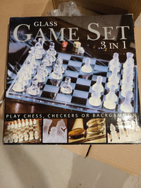 Glass Game Set 3 in 1