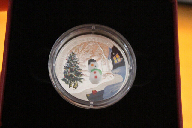 Monnaie Royale Canada 2014 20$ Bonhomme de neige dans Art et objets de collection  à Laval/Rive Nord