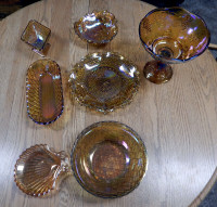 Antique Carnival Glass Collection