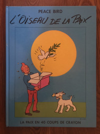 L'oiseau de la paix couverture Tintin