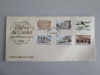 Tristan Da Cunha First Day Cover Postage stamps 1983