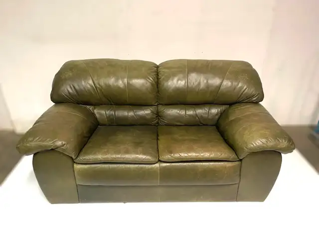 Olive Green Leather Couch632348334193951216
