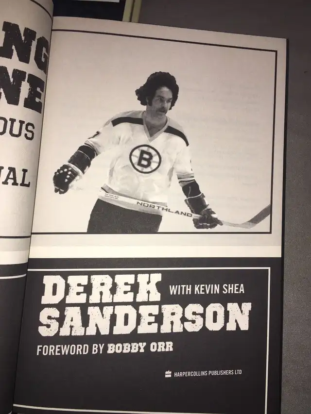 Derek Sanderson - Crossing the line (Autographed Book) (c) 2012 in Non-fiction in Mississauga / Peel Region - Image 4