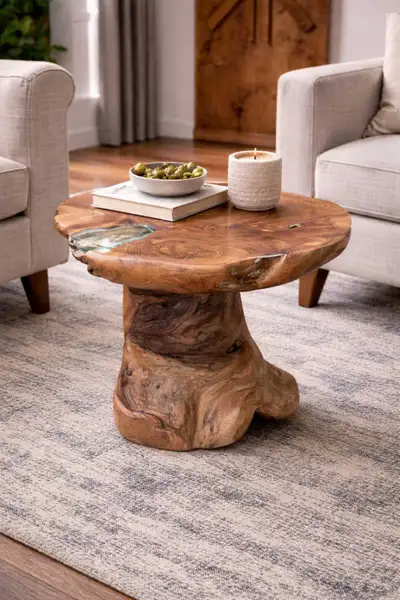 Wood Coffe Table/Side Table✨️, View more