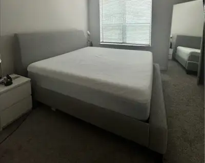 Perfect Condition!! Untouched Double Bed Mattress Plus Box on Urgent Sale!! Rush & Free Delivery!!