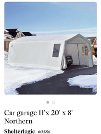 Car garage 11'x20'x 8' for sale