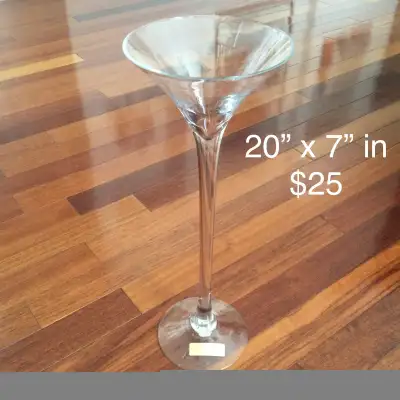 Various Glass Vases - Swipe for styles, View more