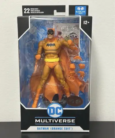 Dc Multiverse Batman Orange , View more