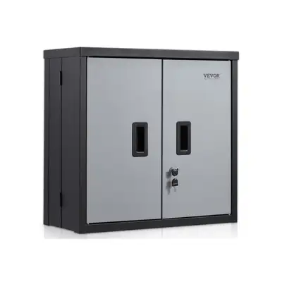 VEVOR Folding Wall Cabinet 26" Metal Garage Locker Mounted 240lb, View more