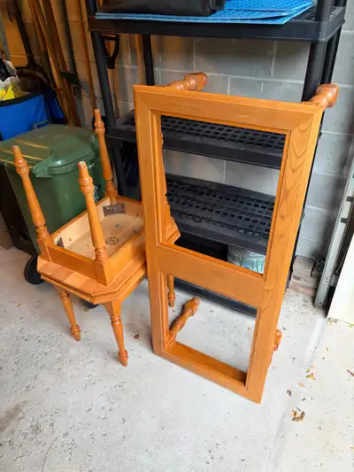 3-Piece Solid Oak Coffee & End Table Set (Vintage Canadian Made), View more