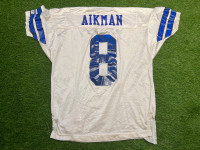Authentic Wilson Proline Aikman Dallas Cowboys Football Jersey 