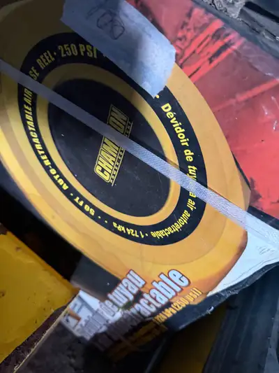 Champion Air hose and reel new, View more