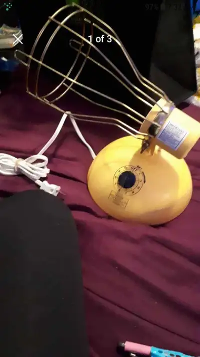 The vintage sunlamp tanning lamp, View more